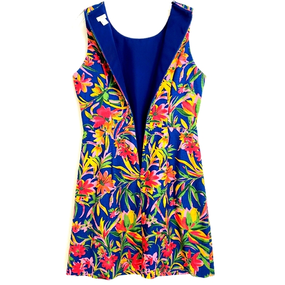 NWOT J.CREW Tropical Print Sleeveless Sheath Dress - Picture 10 of 14